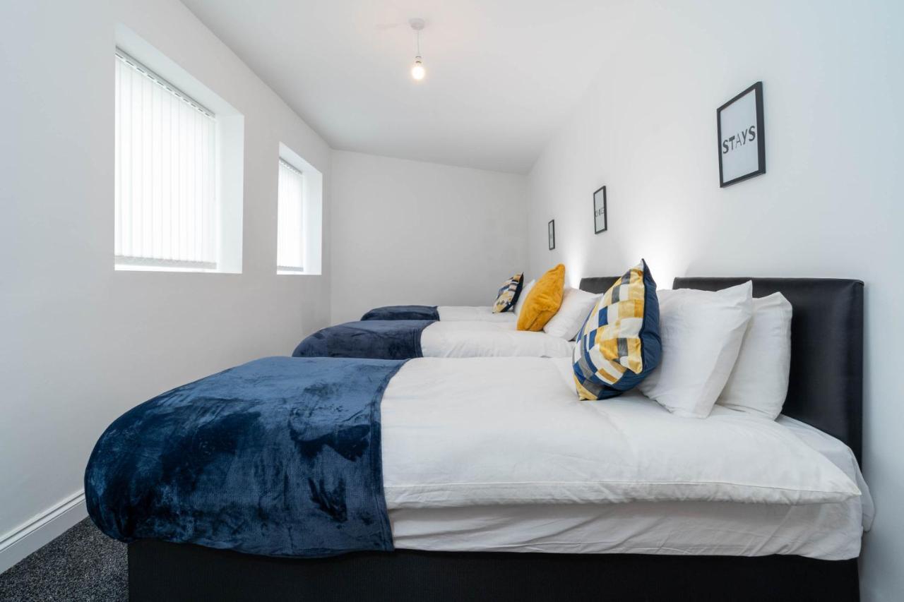 Three Bedroom Apartment- One Choice Stays Serviced Accommodation- Jewellery Quarter Бирмингам Екстериор снимка